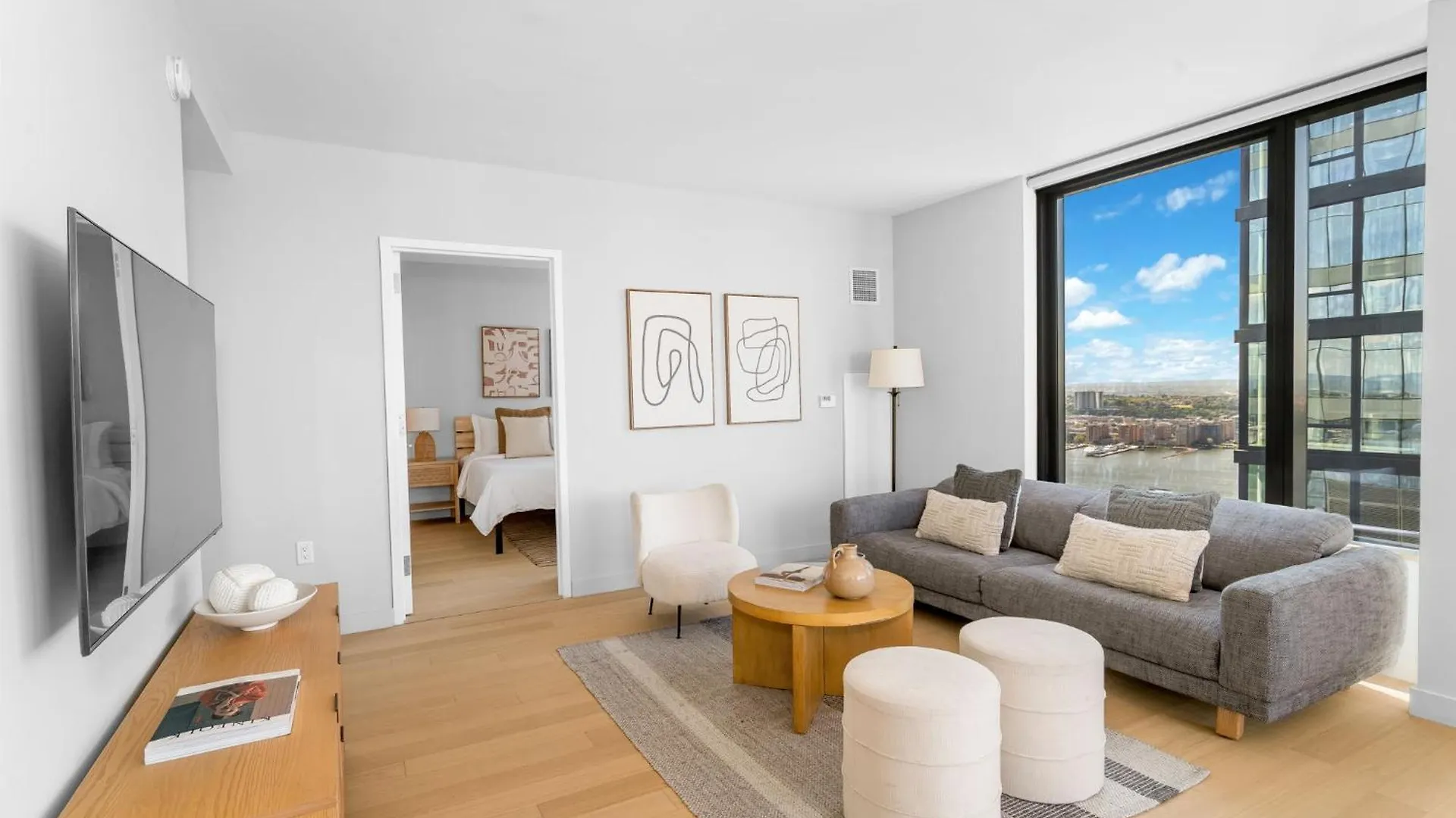 Modern Stylish 2Br 2Ba Apartment In Hudson Yard Nowy Jork Stany Zjednoczone Ameryki