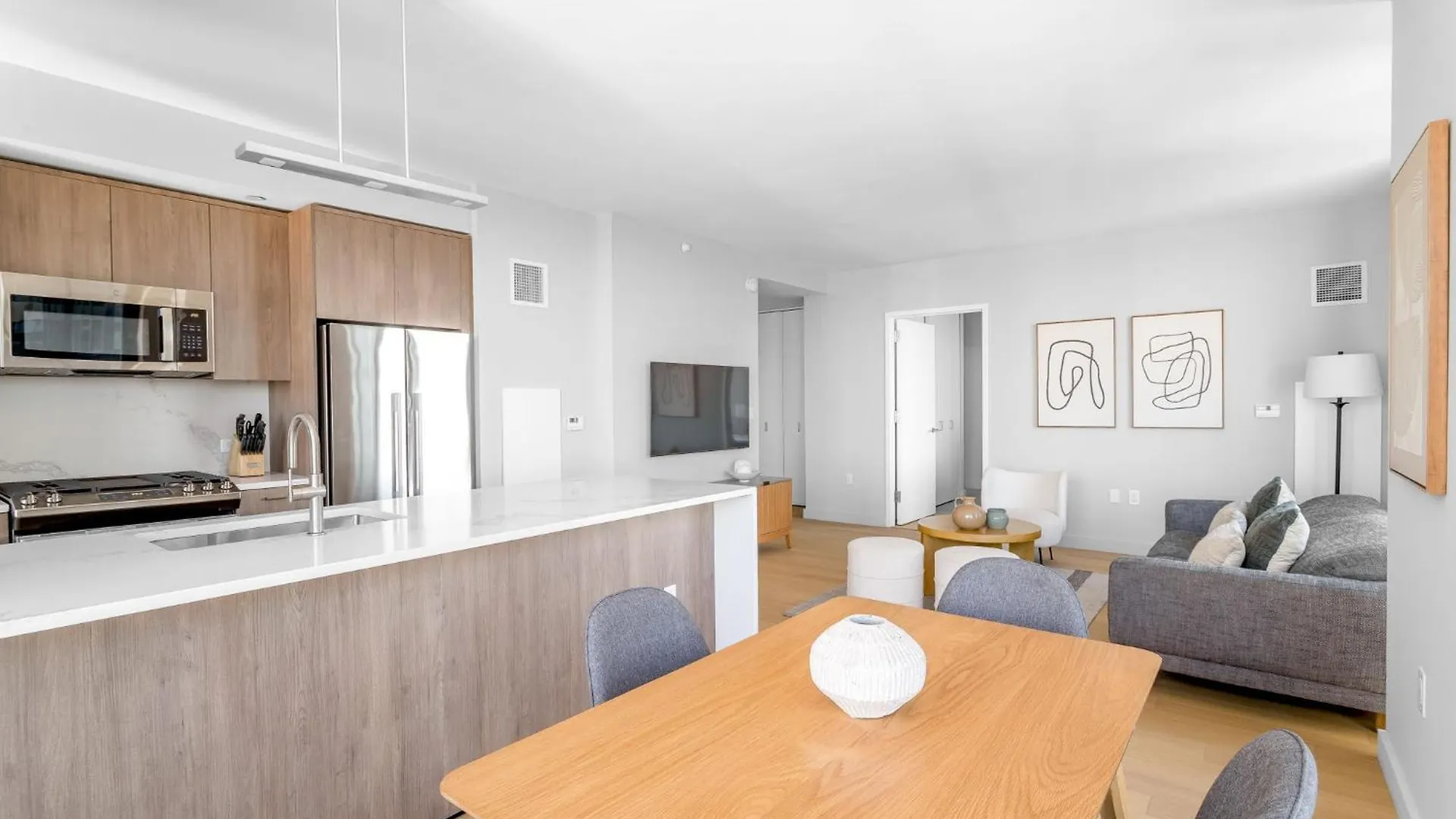 Modern Stylish 2Br 2Ba Apartment In Hudson Yard Nowy Jork